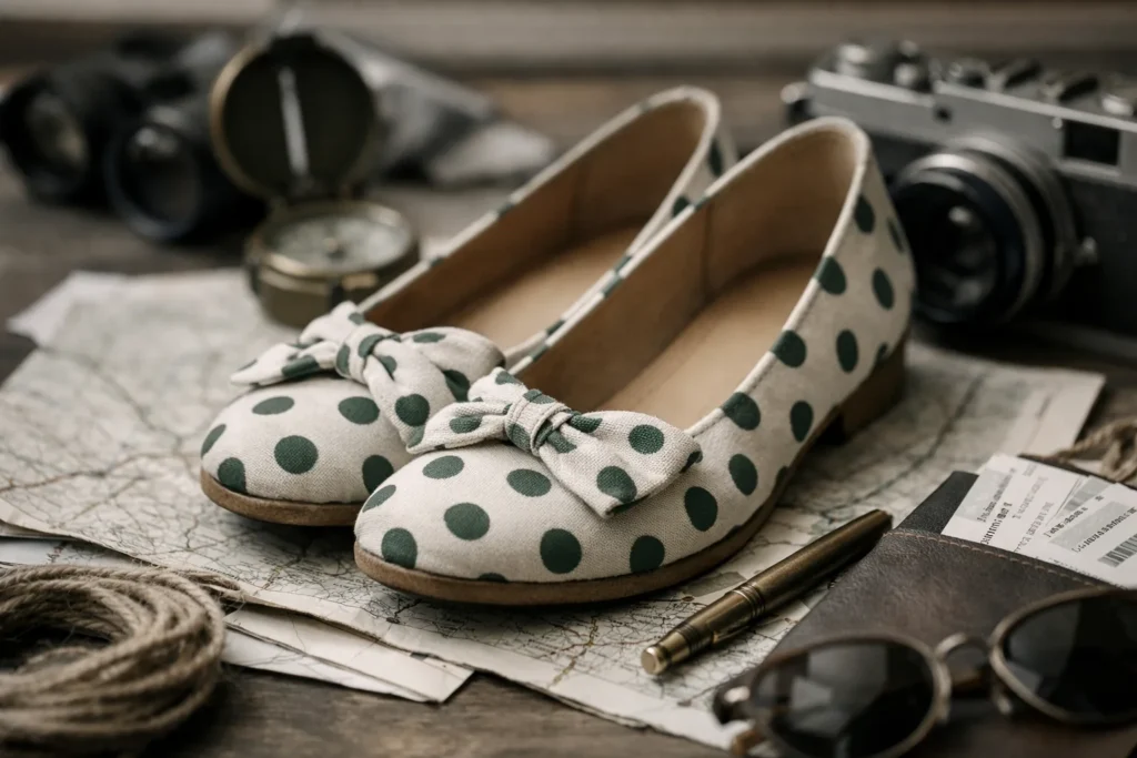 Pourquoi opter pour des chaussures à pois lors de vos escapades ?
