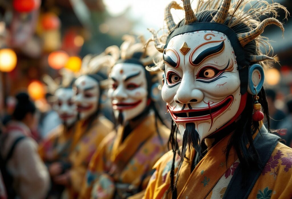 Festivals de masques au Japon : un carnet de voyage pour les amateurs de culture