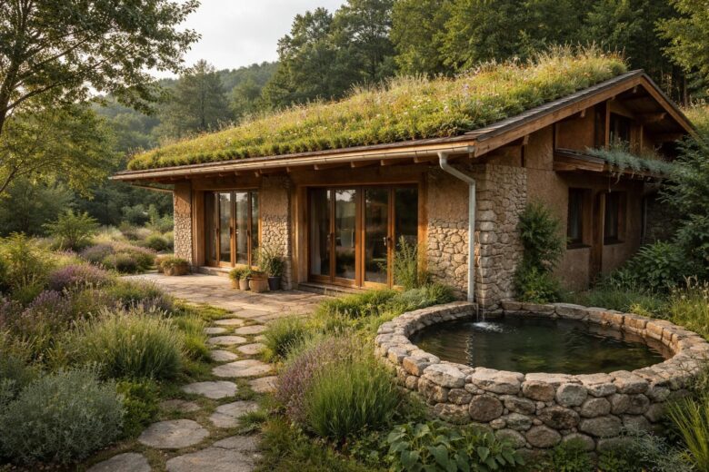 découvrez comment construire une maison écologique en intégrant la récupération d'eau de pluie, une toiture végétale et des matériaux naturels locaux pour un habitat durable et respectueux de l'environnement.