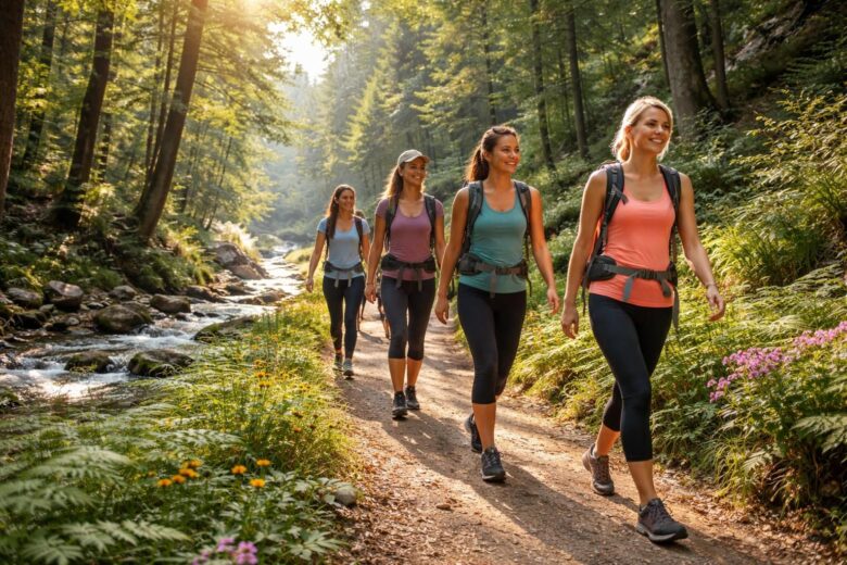 découvrez des randonnées nature spécialement conçues pour les mamans sportives, à travers des sentiers et réserves naturelles pour allier activité physique et découverte.
